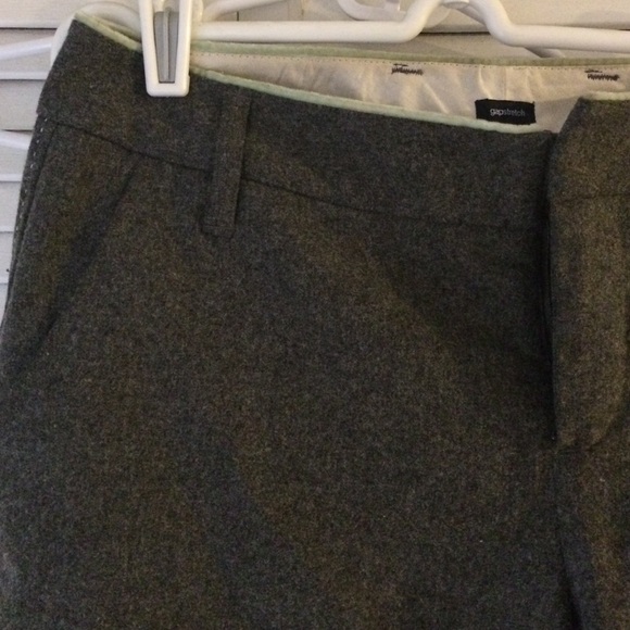 Gap stretch trouser pants. Gray wool - Picture 2 of 3