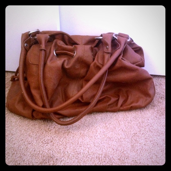 Nice brown faux leather purse