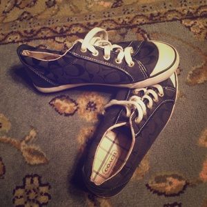 Coach tennis shoes!