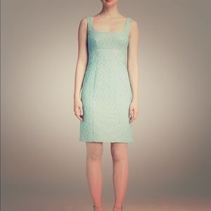 Nanette Lapore Aqua pattern dress