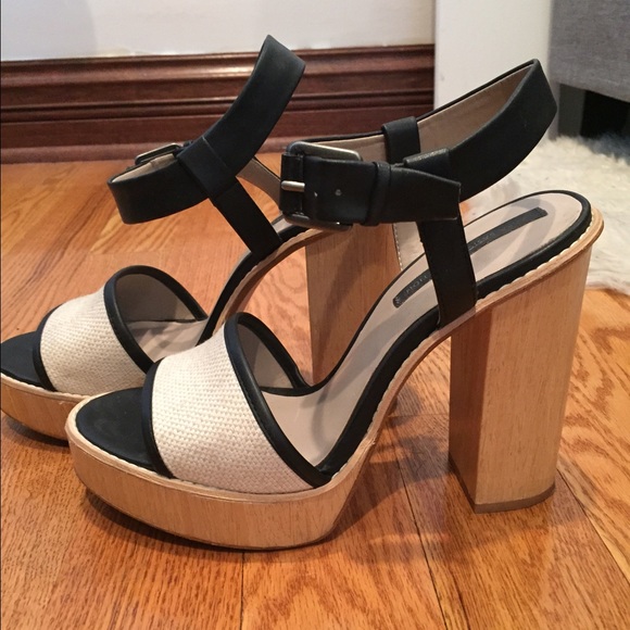 Zara platform sandal.