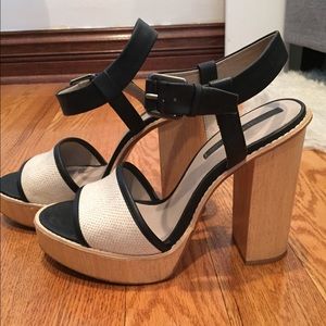 Zara platform sandal.
