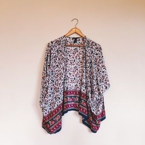 Forever 21 Printed Kimono.