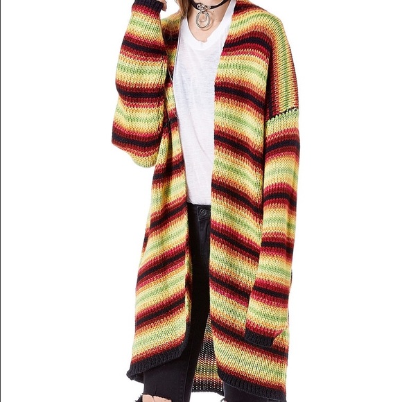 UNIF Calico cardigan NWT