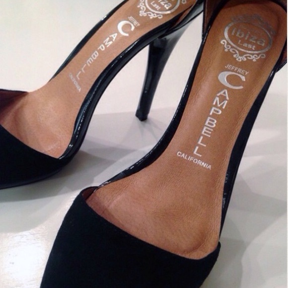 Suede Solitaire Heels - Picture 2 of 4