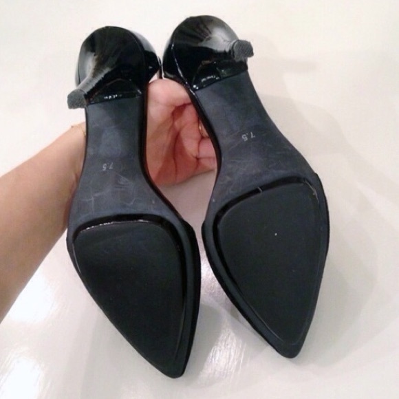 Suede Solitaire Heels - Picture 3 of 4