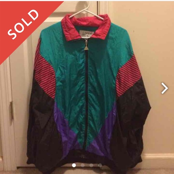 Brandy Melville Jackets & Blazers - ❌SOLD ❌ Colorful windbreaker