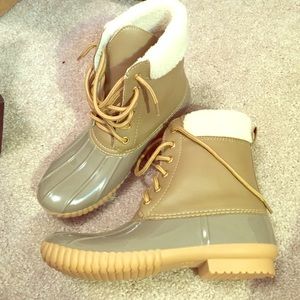 Brand new rain boots