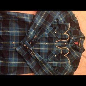 Cruel Girl Button Down pearl snap