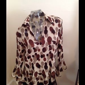 Vintage - Flutter Sleeve Blouse 🆒⭐️