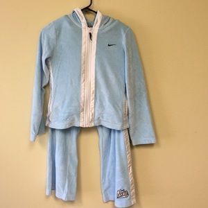 Nike Velour Track Suit