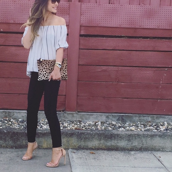 Black & White Striped Top/Dress