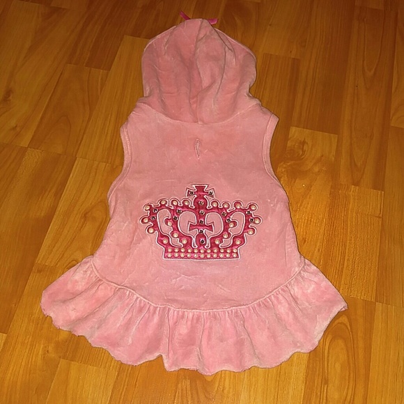 Beautiful Pink blingy Crown dress for dogs