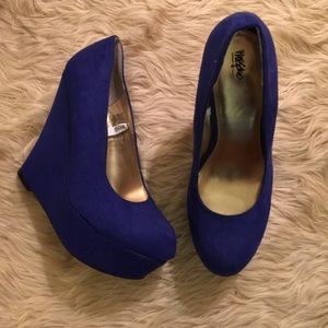 Purple wedges!