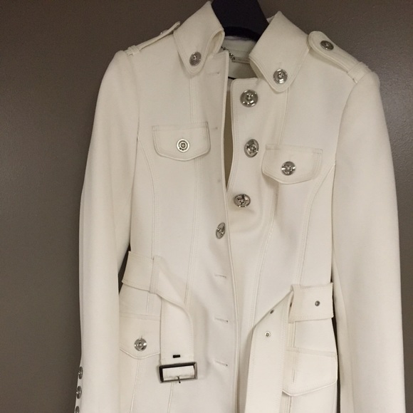 WHBM GORGEOUS white coat!!