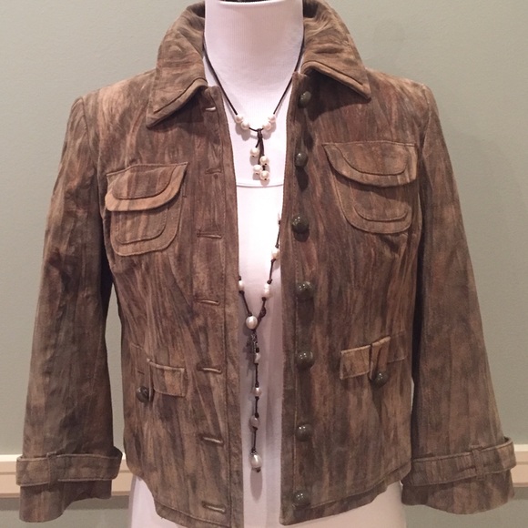 Worth 100% leather jacket
