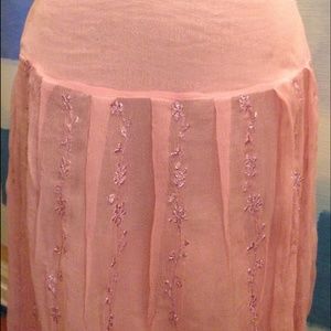 Cute & Flowy Embroidered Skirt 🌸