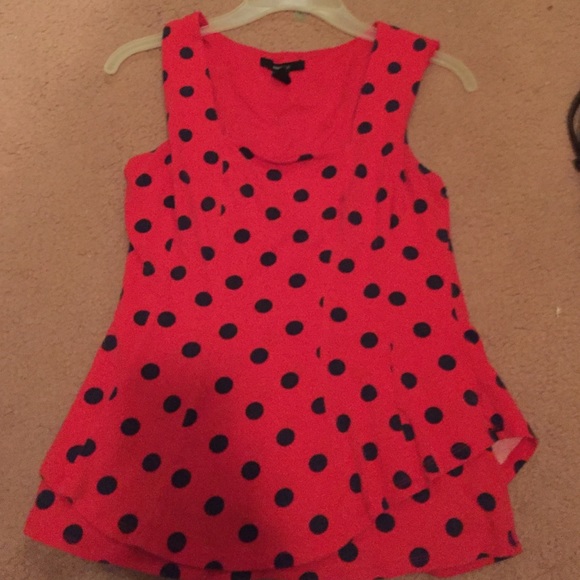 Polka dot tank