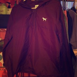 VS pink windbreaker/waterproof