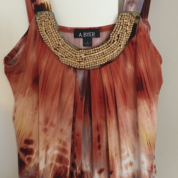 A. Byer earth-toned tank.