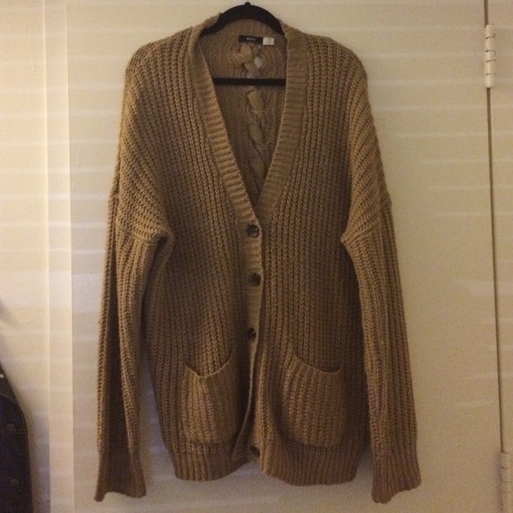 Urban Outfitters Sweaters - BDG Camel Chunky Cardigan