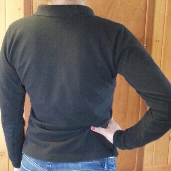 Vineyard Vines Long-Sleeved Black Polo Shirt (S) - Picture 4 of 4