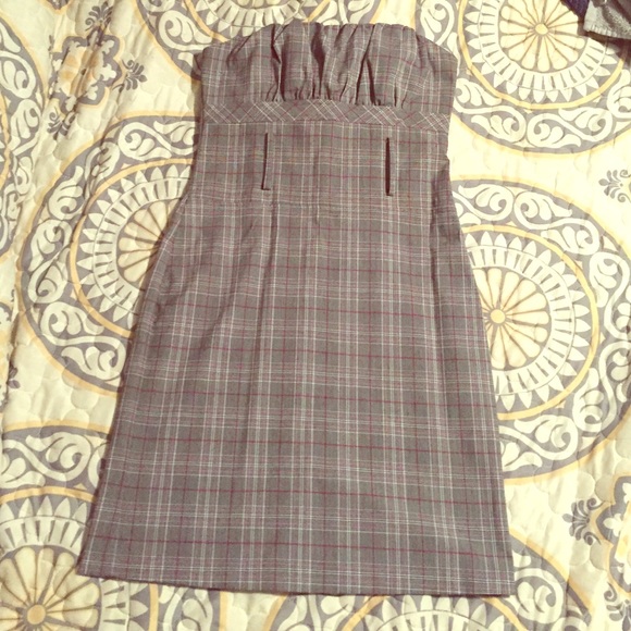 Strapless dress