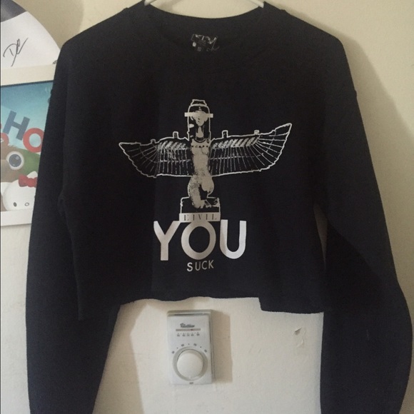 Cropped sweater new