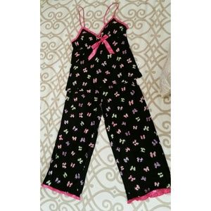 🛍💲FLASH SALE💲🛍Two-Piece Bow Pajama Set