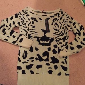 Cheetah sweater