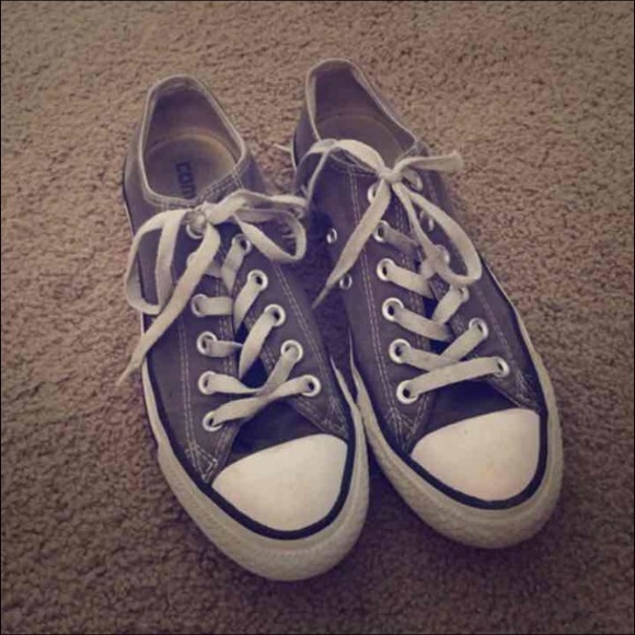 Converse Shoes - Grey Converse low top