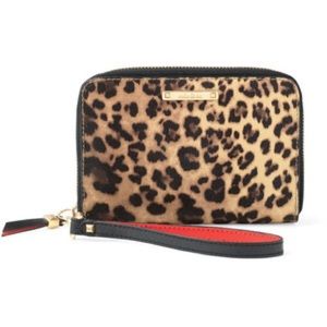 Stella and Dot Leopard Tech Wallet