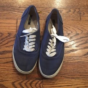 Navy blue forever 21 shoes