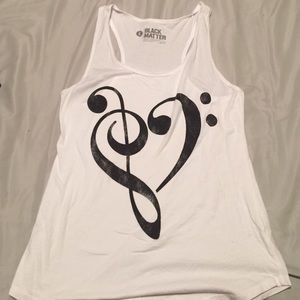 Music Note Cute Tank Top hot Topic