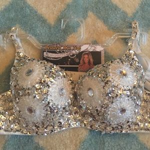 beaded Bra Top