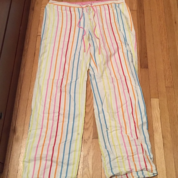 Victoria secrets pink pajama pants