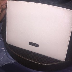 Aldo black and white mini purse