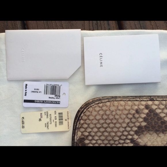 Authentic Celine Snake Box Bag Large - Picture 4 of 4