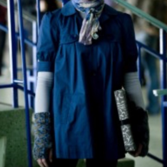 ISO Zara Blue Short Sleeve Jacket