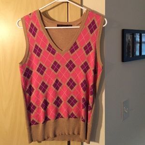 The Limited Argyle Sweater Vest