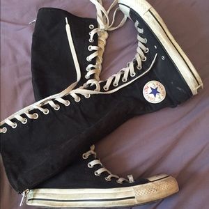 Knee high converse