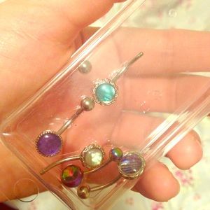 Belly Button Rings (pack of 5!)