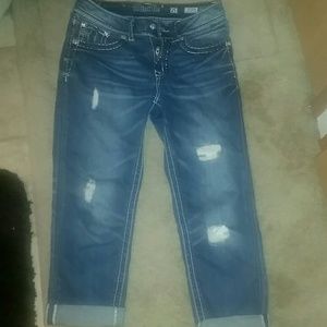 Miss Me boyfriend Capri size 25