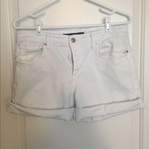 Joe jeans white shorts