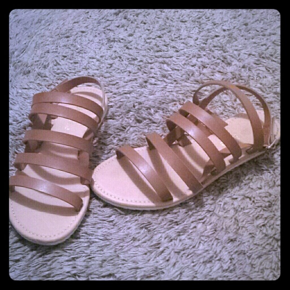 Brown Leather Sandals