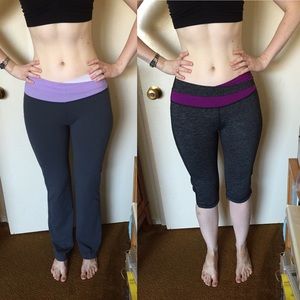 Lululemon Astro pant AND Astro crop