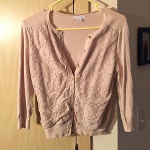 NY&C Cream Cardigan