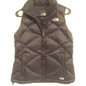 North Face vest black