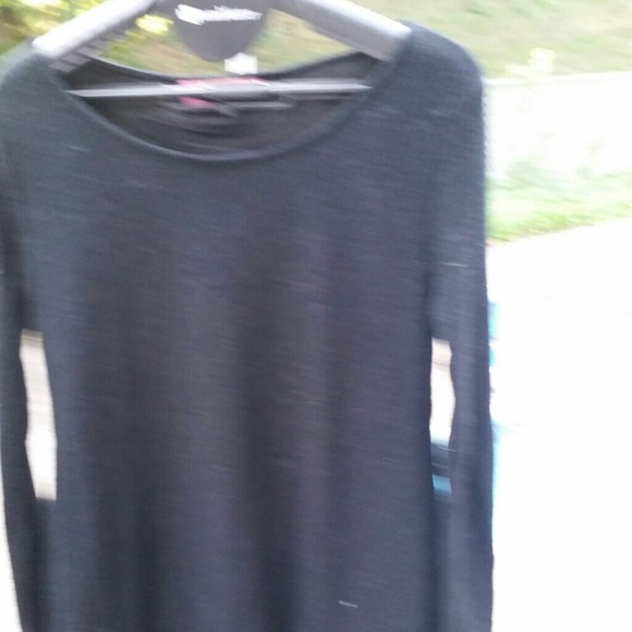 New black tunic with shear underskirt - Picture 2 of 3