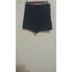 [SOLD] American Apparel Black High Waist Shorts